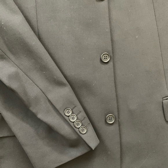 Ted Baker London Black Wool Blazer Suit Jacket 42L - Picture 6 of 6